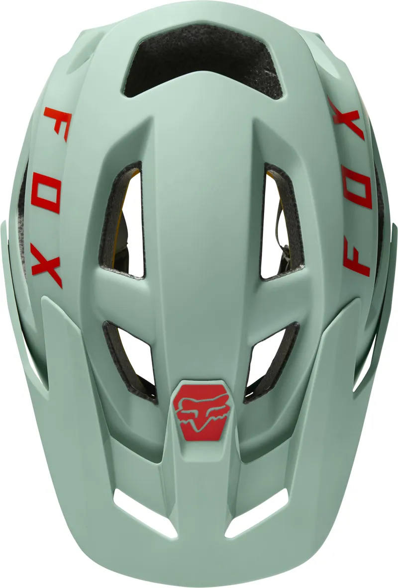 Fox Speedframe Helmet CE in Eucalyptus-3
